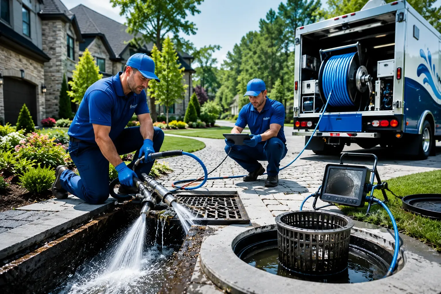 Local outdoor drain cleaning professionals in Cascade, IA
